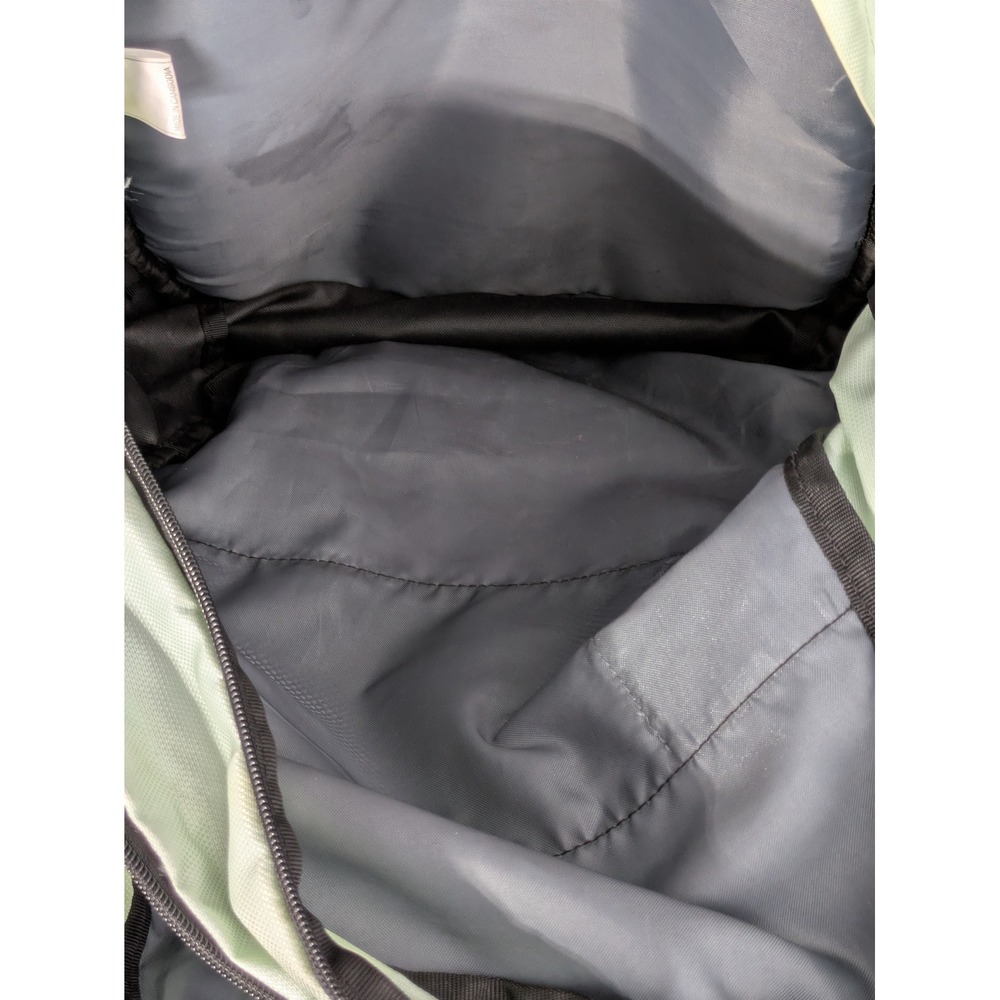 adidas Light Green Black Backpack Book Bag Laptop School Travel 20x15x6 - Picture 5 of 15